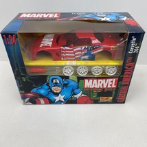 Maisto Marvel Captain America Corvette Z06 1:24 Diecast Car - £22.02 GBP