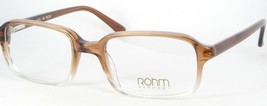 Röhm Mod. 751 1073 Light Brown /CLEAR Eyeglasses Glasses Frame Rohm 50-19-135mm - £42.69 GBP