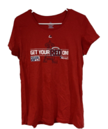 Los Angeles Angels Baseball Shirt Womens XL Post Season 2014 Get Your Re... - £3.31 GBP