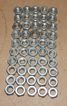 Hex Nuts 1/4&quot; x 28 TPI NF Zinc Coated Fine Thread 50 To 250 Each PFC 153H - £3.98 GBP+