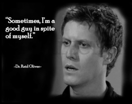 Atw Ts Dr. Reid Oliver &quot;Sometimes I&#39;m A Good Guy&quot; Publicity Quote Photo - £3.87 GBP+