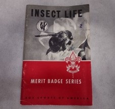 Boy Scouts Merit Badge Series Insect Life 2 Booklet 1960 3348 - $9.95