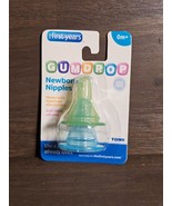The First Years Newborn Nipples Slow Flow Fits GumDrop Wide Bottles Blue... - $4.90
