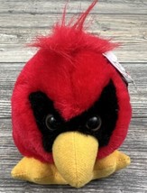 Vintage Puffkins "Casey" Red Bird Stuffed Animal Plush Plushie ~By Swibco 1998 - $14.85