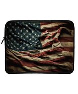 Flag 2-Sided Print 16&quot; Laptop Sleeve - American Graphic Laptop Sleeve - ... - £27.25 GBP