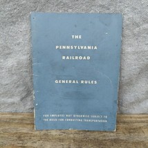 The Pennsylvania Railroad General Rules Effective 1955 Handbook - £23.98 GBP