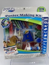 ArtSkills Poster Making Kit Arts and Crafts Supplies Includes Washable Glitter - £8.42 GBP