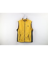 Vtg 90s The North Face Mens Large Distressed Spell Out Fleece Vest Jacke... - $1,090.05 MXN