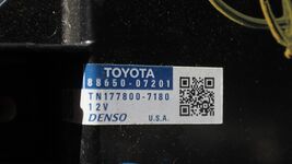 Toyota Air Conditioner AC Amplifier Computer Control Module 88650-07201 image 2