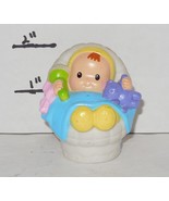 Fisher Price Current Little People Baby In Basket Figure #3 - £7.53 GBP