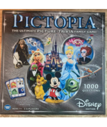 Pictopia Disney Edition Board Game Picture Trivia Family Ages 7+ 100% CO... - $11.87