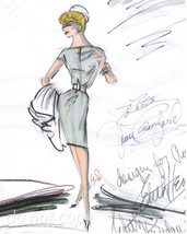 Costume Sketch for Grace Kelly - Edith Head - 8x10 Print - £7.82 GBP