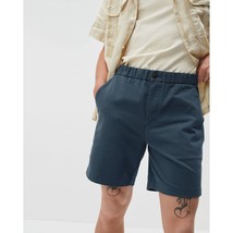 Everlane Mens The Pull-On Performance Chino Shorts Stretch Kingfisher Blue L - £30.34 GBP