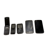 Phone Motorola Xt19213 Kyocera S2151 S1360 Lush Q  Five SmartPhone Lot - £20.23 GBP