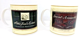 Angela Stachling Private Reserve Merlot and Cabernet Sauvignon Coffee Cups - $13.09