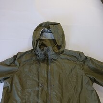 Woolrich HLJ0153S Women Small Green Lightweight Hooded Rain Jacket Utility Parka image 12