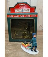 Vintage Coca-Cola Town Square Collection &quot;Bringing it Home&quot; (Boy with Sled) - $8.59