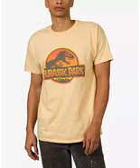 Junk Food Men&#39;s Jurassic Park T-shirt in Vegas Gold Tone-Medium - $16.97