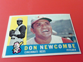 1960 TOPPS  DON  NEWCOMBE  #345  DODGERS  BASEBALL    NM  /  MINT  OR  B... - £39.50 GBP