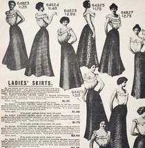 1900 Womens Skirts Advertisement Victorian Sears Roebuck 5.25 x 7&quot; - $18.49