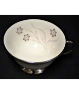 Flintridge STARFLOWER Footed Cup with Platinum Trim - Multiple Available - £7.00 GBP