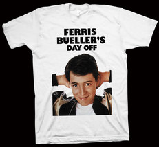 Ferris Bueller&#39;s Day Off T-Shirt John Hughes, Matthew Broderick, Movie Film - £13.76 GBP+
