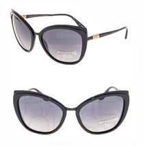 Bvlgari Le Gemme 6076 Black Titanium 18K Gold Plated Diamonds Polarized - £1,502.51 GBP