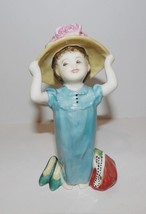 Darling Royal Doulton England Hn 2225 Make Believe Girl Hat Purse Heels Figurine - £34.44 GBP