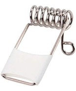 Milisten 30Pcs Spring Clip Tube Clip For Ceiling Lamp High Hardness, Silver - $46.60 CAD