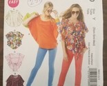 McCalls Sewing Craft Pattern M6510 McCall’s Misses’ Tops &amp; Belt Size Y G... - £3.52 GBP