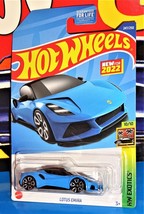 Hot Wheels New For 2022 HW Exotics #247 Lotus Emira Blue w/ TRAP5s - £2.33 GBP