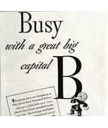 Bell Telephone Systems Busy WW2 Era 1942 Advertisement Communication DWKK12 - €17,06 EUR