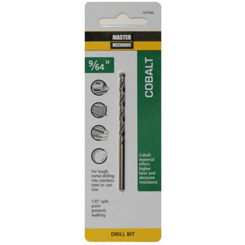 DISSTON COMPANY 197544 MM9/64x2-7/8 Cob Drill Bit - $16.54