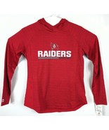 Raiders Hoodie Red Pirates Womens Medium - £22.47 GBP