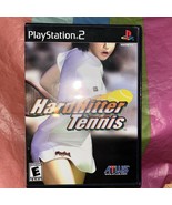 Hard Hitter Tennis 2 (PS2)  Tested. W/Manual And Reg Card. Original Case. - $10.16