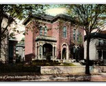Home of James Whitcomb Riley Indianapolis Indiana IN UNP DB Postcard Y4 - £2.29 GBP