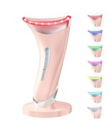 7 Color Light Therapy Facial Massager with Adjustable Vibration and Ther... - $803.49 MXN