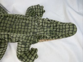 FOLKMANIS ALLIGATOR CROCODILE Full Body Hand Puppet 20” Plush plastic Teeth - $23.75