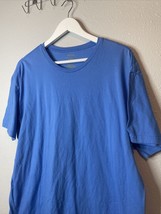 Ralph Lauren Shirt Mens Extra Large Blue Tee Top Classic Fit Red Pony Cr... - $6.33