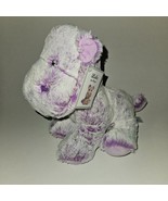 Aurora Lola Hearty Hippo Plush Frosted Purple White 9&quot; Stuffed Animal To... - £31.02 GBP