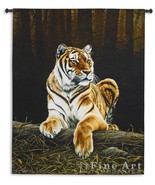 66x52 TIGER GRANDEUR Jungle Cat Wildlife Tapestry Wall Hanging  - €387,01 EUR