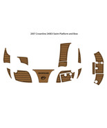 2007 Crownline 240EX Swim Platform Bow Boat EVA Faux Foam Teak Deck Floo... - $476.62 CAD