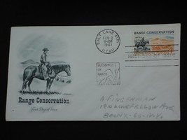 1961 Range Conservation First Day Issue Envelope Stamp - $2.50