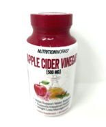Apple Cider Vinegar Pills Capsules NutritionWorks ACV 90 x 500mg per ser... - $360.80 MXN