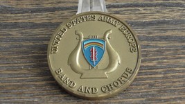 USAREUR US Army Europe Band &amp; Chorus Germany Challenge Coin #443X - £16.38 GBP