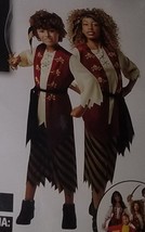 NEW Pirate Halloween Costume Unisex Boy Girl Small 6-7 Shirt Pants Heads... - £11.62 GBP