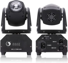 One Pack Of Uking Led Moving Head Light Rgbw Beam Lights With Dmx For Li... - $116.94