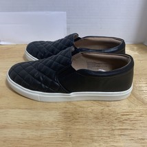 Women&#39;s Reese Memory Foam Insole Slip On Sneakers A New Day Black Sz 8 - $326.57 MXN