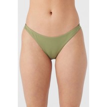 O&#39;Neill Womens Saltwater Solids Skimpy Fit Hermosa Swim Bikini Bottom Green S - £11.38 GBP
