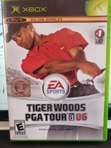 Tiger Woods PGA Tour 2006 - Microsoft Xbox Original Case NO MANUAL VERY ... - $6.65